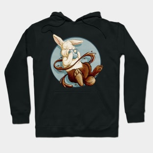 Kaffee Kaninchen Hoodie